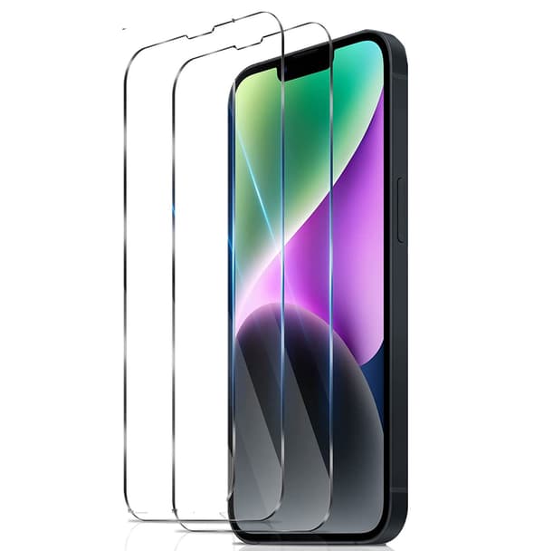 2-PACK - iPhone 13 Pro MAX Skärmskydd i härdat glas