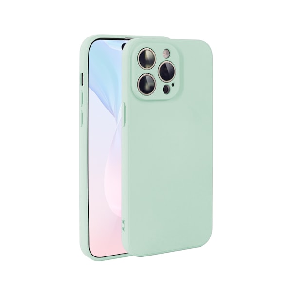 iPhone 16 Pro Matt Ljus Blå Skal - Med Kameraskydd
