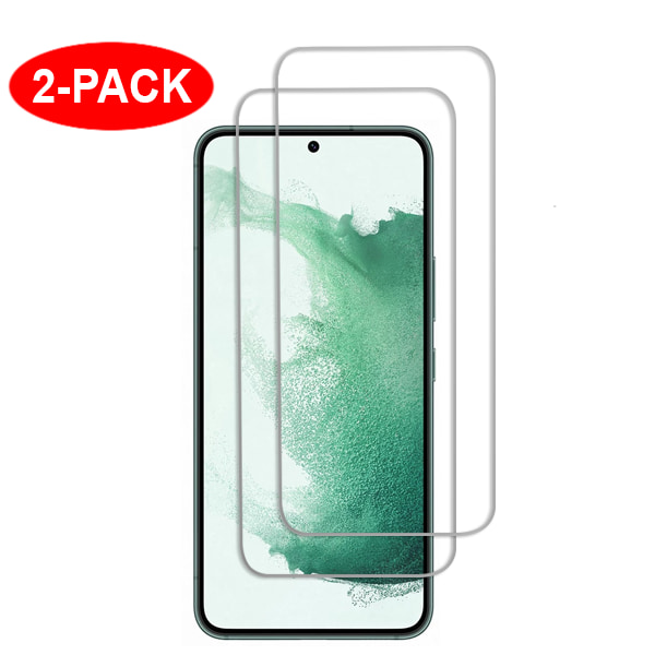 2-Pack Samsung Galaxy S22 Skärmskydd i härdat glas 2-Pack