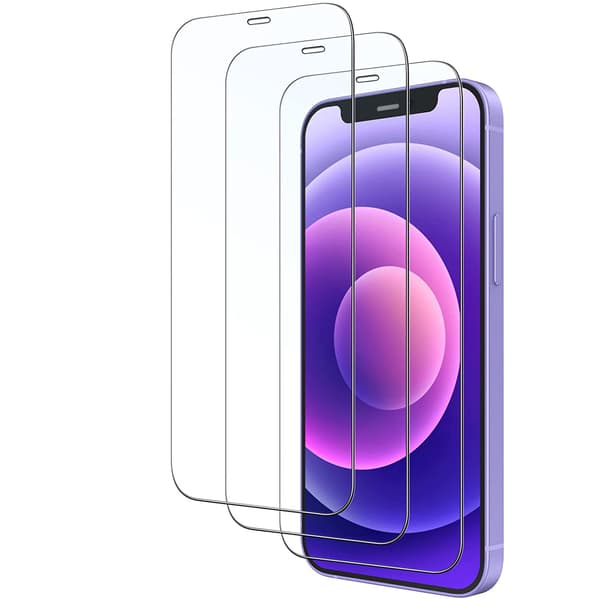 3-Pack - iPhone 12/12 Pro - Härdat Glas Skärmskydd