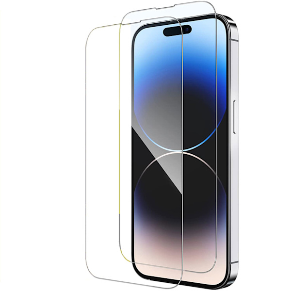 2-PACK - iPhone 14 PLUS Skärmskydd i härdat glas