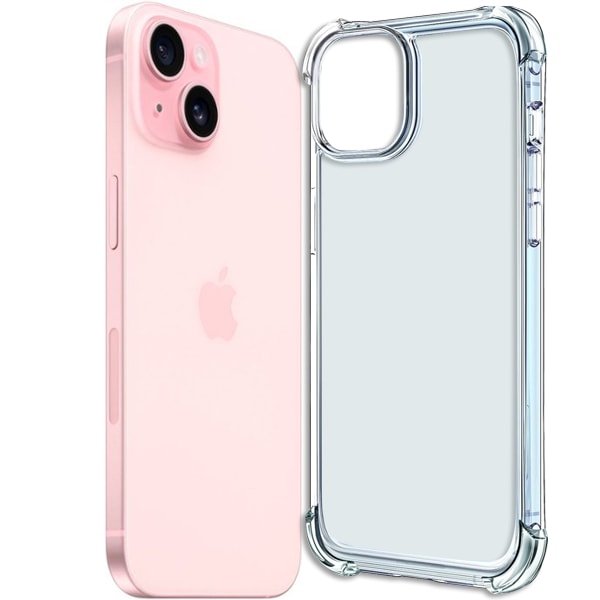 iPhone 15 Skal - Extra Stöttåligt - Maximal Skydd och Perfekt Passform