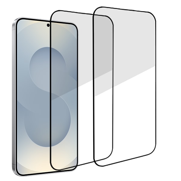 Samsung Galaxy S25+ Skärmskydd 2-Pack - Heltäckande Härdat Glas för Maximal Stöttålighet och Skydd