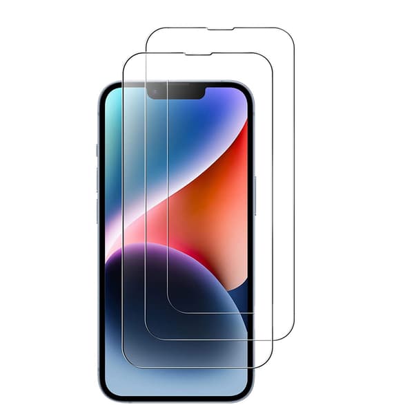 2-PACK - iPhone 13 Mini Skærmbeskytter i hærdet glas