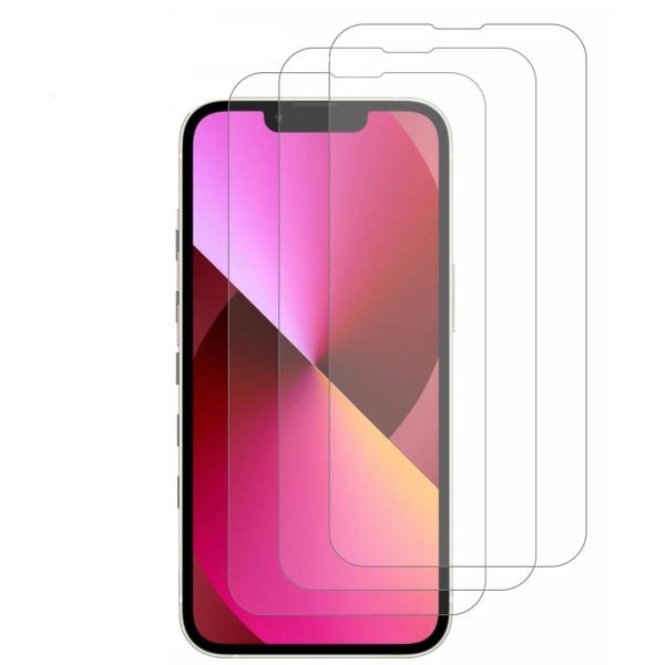 3-Pack - iPhone 13 Pro MAX Härdat Glas Skärmskydd