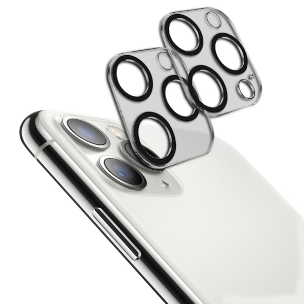 [2-Pack] iPhone 11 Pro Linsskydd av Härdat Glas - Skydd för Kamera, Anti-Reptåligt
