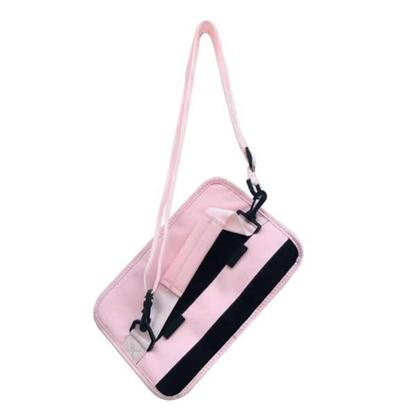 Kaesi Portable Backable Golf Club Storage Bag Organizer för utomhussporter Pink