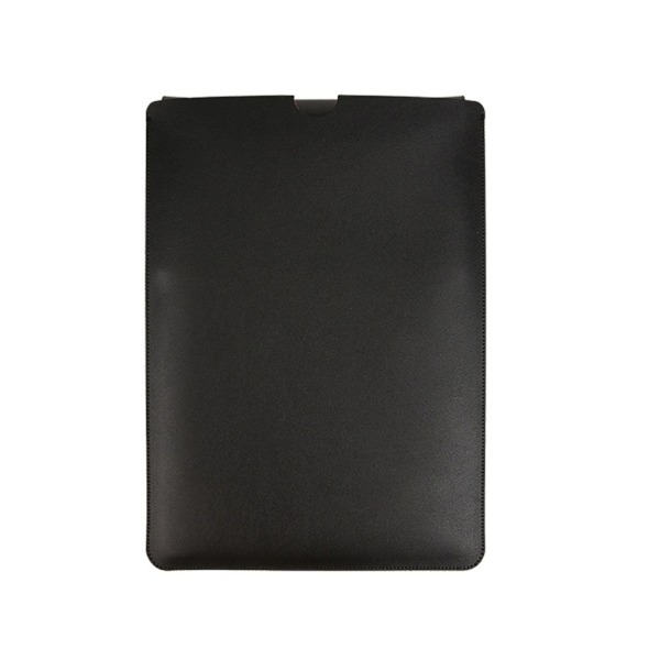Laptopväska Vattentätt PU- cover för Book Air 13 Pro 13,3 14 15 15,6 tums case- Notebook innerväska Black 13 inch Black 13 inch