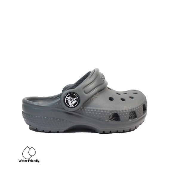 Crocs Classic Clog | Toddler skiffergrå | Sommarskor för barn Slate Grey C9 Slate Grey C9
