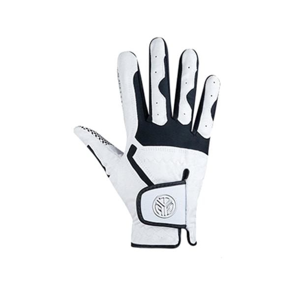 Kaesi Golfhandskar Anti-Slip Andningsbar Golftillbehör Pålitlig passform Kompressionsgolfhandske för utomhusbruk White Right Hand