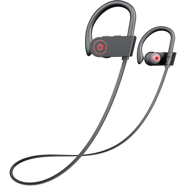 Bluetooth hörlurar Trådlösa hörlurar Bluetooth 5.1 Running-hörlurar Vattentäta hörlurar med 10 timmars speltid Hifi Stereo brusreducerande Hea
