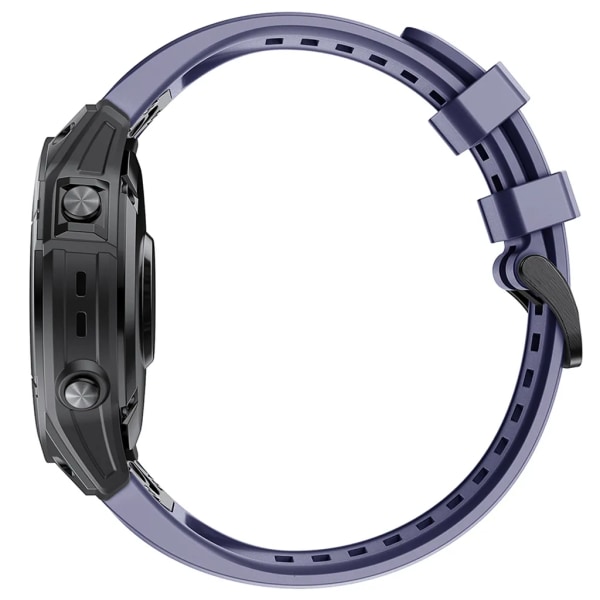 Garmin Fenix 7S/6S/6S Pro/5S/5S Plus/Descent Mk2S Watch 20 mm rem Watch Silikon snabbspänne (mörkblå) mörkblå mörkblå