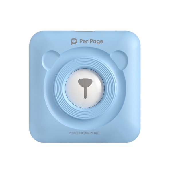 PeriPage Portable Mini Pocket Thermal Paper Fotoskrivare Blue