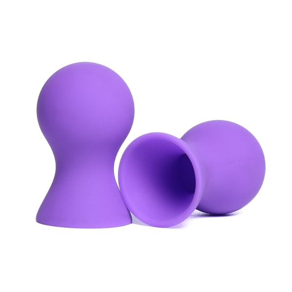 Nippel Sucker Sex Shop G Spot Nippel Pump Sugkopp Bröst Ma Purple