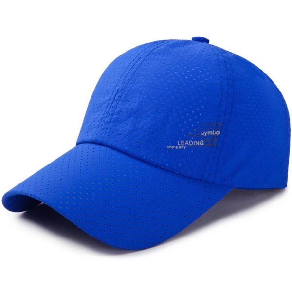 Snabbtorkande basebollkepsar Golf cap ROYAL BLUE, royal blue,