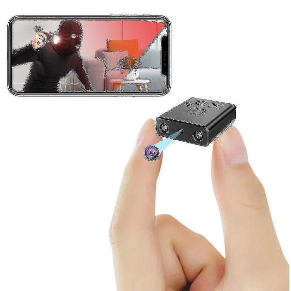 Trådlös dold kamera Minikamera 4k Hd Mini Wifi Spionkamera Kameror Övervakningskameror