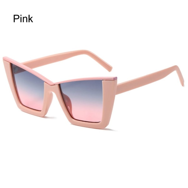 Kvinnors Cat Eye Solglasögon Oversize nyanser ROSA Pink Pink