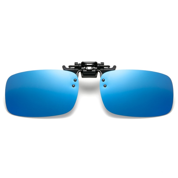Polariserade solglasögon clip-on flip-up glasögon clip-on solglasögon blue
