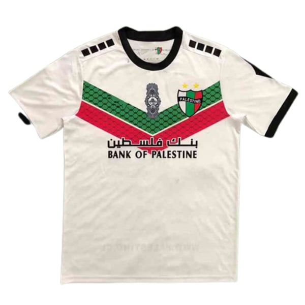 22/23 Palestine vit anpassad jersey träningsdräkt kortärmad jersey T-shirt Beckham NO.7 XL