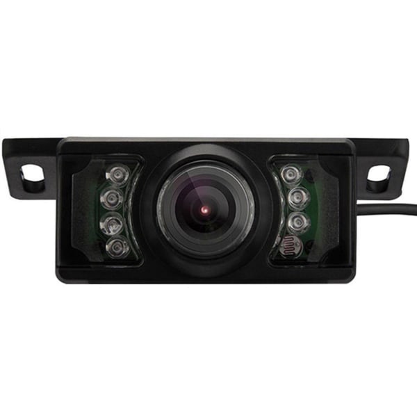 5 tums trådlös bilbackkamera HD bilbackupkamera med 7 lampor för lastbil Short License Plate