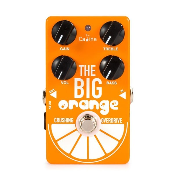 Caline cp-54 den stora orange overdrive gitarreffektpedal true bypass design elgitarrdelar &amp; Tillbehör