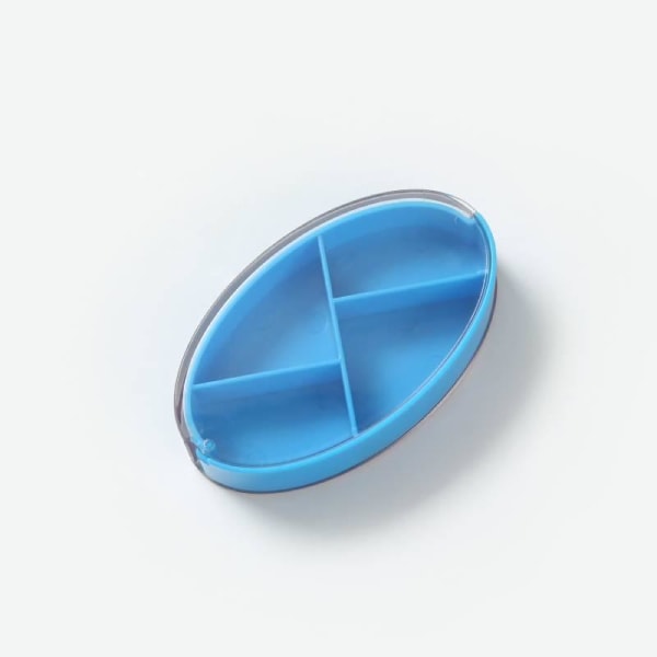 pillerdosett ask för medicinpillerburk medicin dosett pillernask blå
