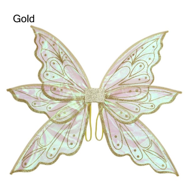 Fairy Wings Butterfly Wings GULD Gold Gold