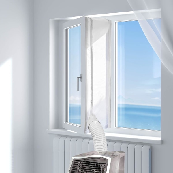 Fönstertätning för bärbar luftkonditioneringsenhet och torktumlare,