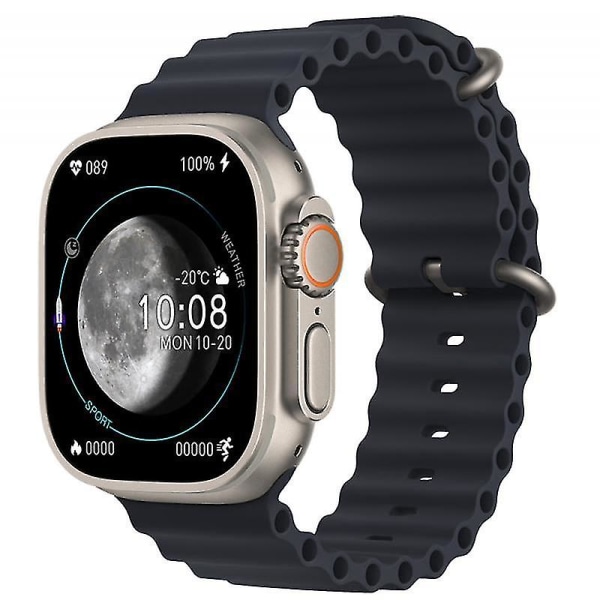 Hk8 Pro Max Ultra Smart Watch Herr 49mm Amoled Screen Compass Nfc Smartwatch color1