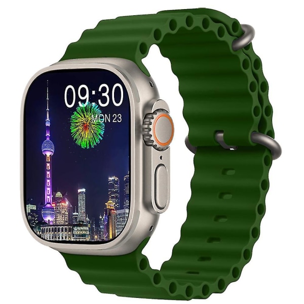 Hk8 Pro Max Ultra Smart Watch Herr 49mm Amoled Screen Compass Nfc Smartwatch color2