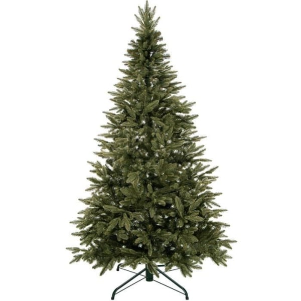 SPRINGOS® DELUXE konstgjord julgran med stativ Tät julgran 220 cm formsprutad
