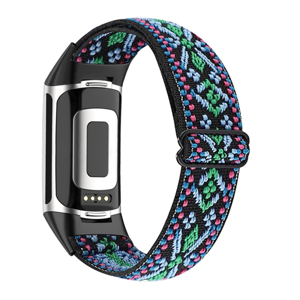 Kompatibel med Fitbit charge5 band för kvinnor män Justerbar green green