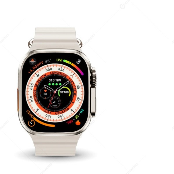 Ultra Smart Klocka Her 49mm GPS NFC Smartwatch Titanium Legering 173 Sport Mode Fitness Klocka
