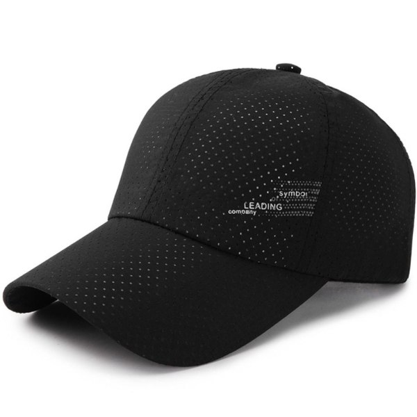 Snabbtorkande basebollkepsar Golf cap SVART black