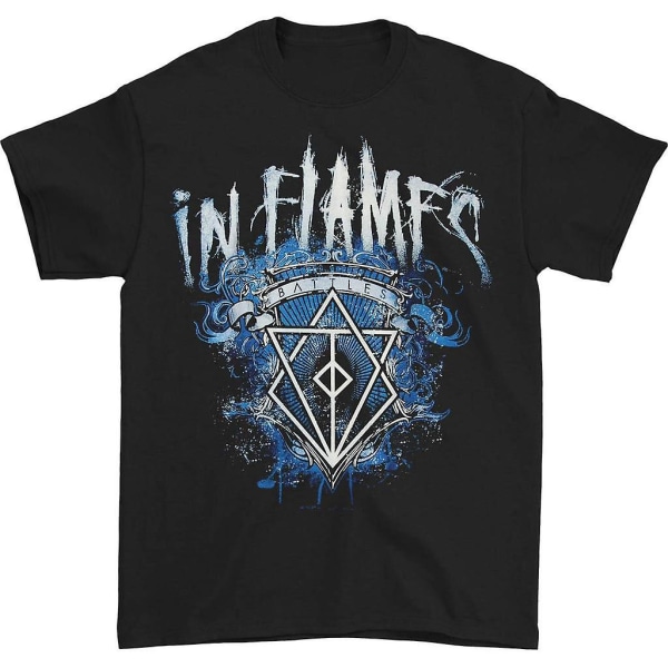 In Flames Battle Crest Tour T-shirt L L