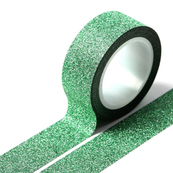5 Roll Glitter Film Tape Sparkle Tape GREEN 5ROLL 5ROLL Green 5Roll-5Roll