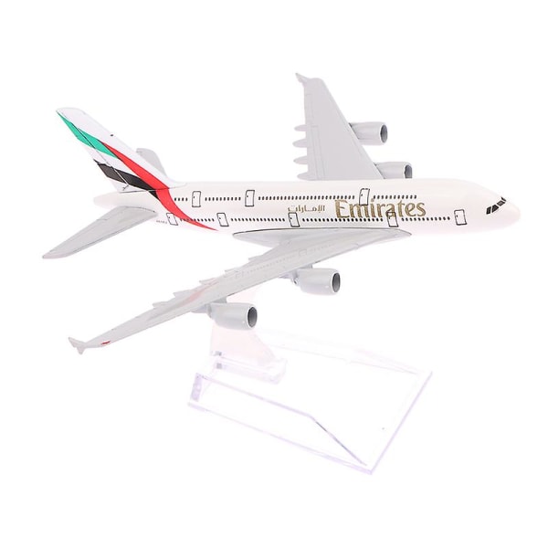 16 cm 1:400 Metal Airlines Flygplansmodell Flygplan Samlarleksaker för pojkar one size one size