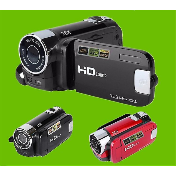Dv-kamera Hd 1080p 49mp Dv-kamera (svart)