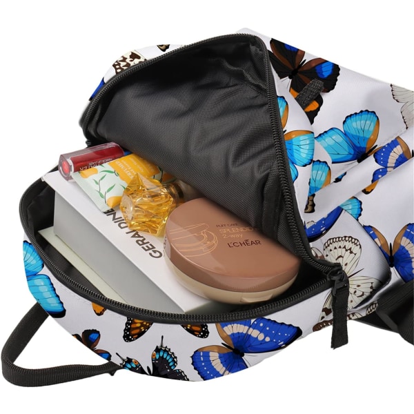 Miniryggsäck för flickor, söta små 3D- printed bokpåsar Hållbar vattentät polyesterväska Kavaii-väskor för kvinnor, tonåringar, barn, todders