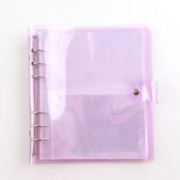 Fotoalbum 3/5 tums fotokort Binder Instax Mini Album purple 3 inches