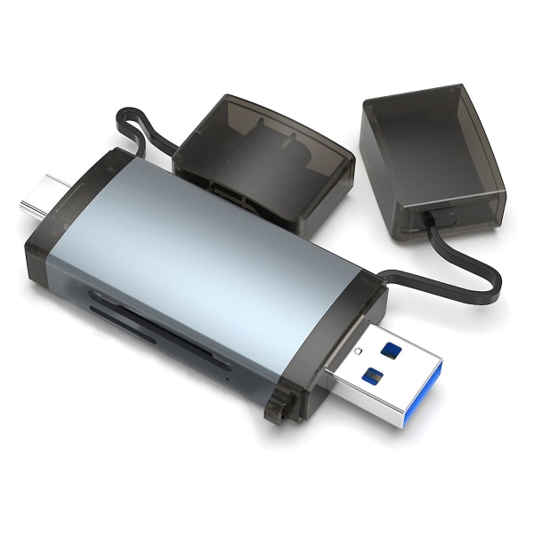 Usb3.0-kortläsare SD-kort Tf-minneskortkonverteringsadapter Lämplig kompatibel med typ-c mobil datorbil