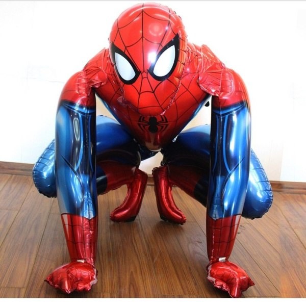 3D superhjälte spider man Iron Man tecknad födelsedag ballong iron Man iron Man