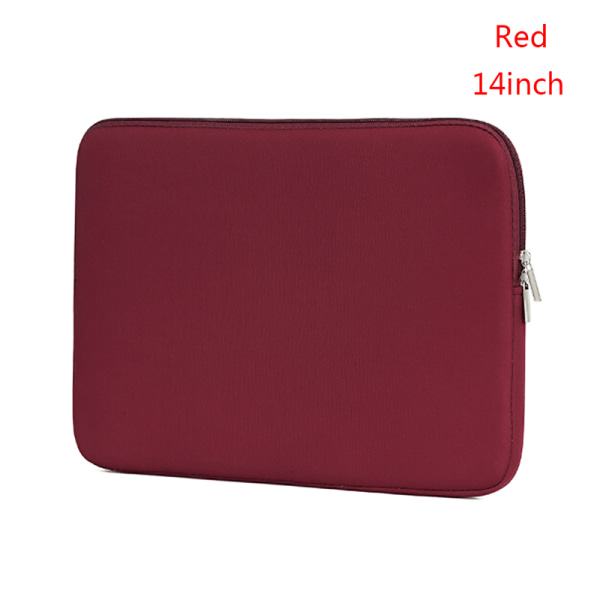 Laptopfodral Case Soft Cover Sleeve Pouch för 14''15,6'' bok Pro Red 14