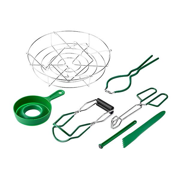 1 set Set Praktisk sylttillverkningssats Hushållskök Konserveringsverktyg (grön) Green 28X28X6.5CM