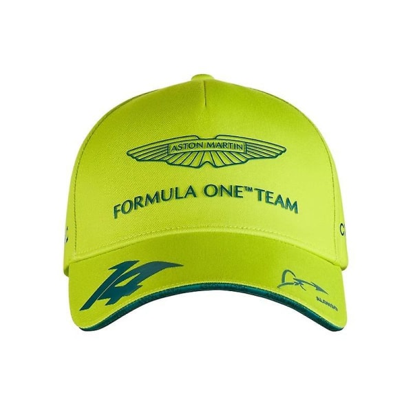 2023 Aston Martin F1 Race Team Alonso cap för kvinnor Herr Cap för Aston Martin F1 Race Team Alonso cap Tack!! 1 PC Bright green 1 PC Bright  green