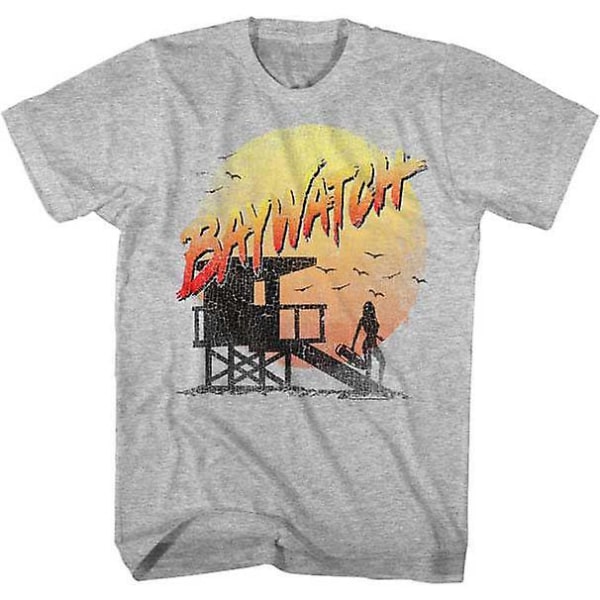 Baywatch Silhouette T-shirt XXL