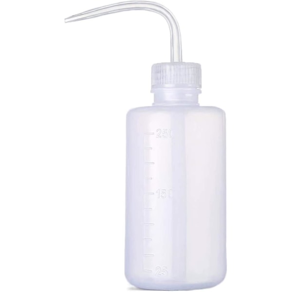 Bevattningsflaska Vattenkanna för inomhusväxter Vattensprutflaska Plastsköljflaska för ögonfransförlängning Ögontvätt Tatueringslab (1 st)