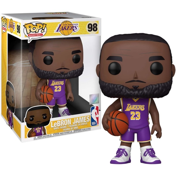 Funko POP NBA: Lakers - 10cm" Lebron James (Purple Jersey)