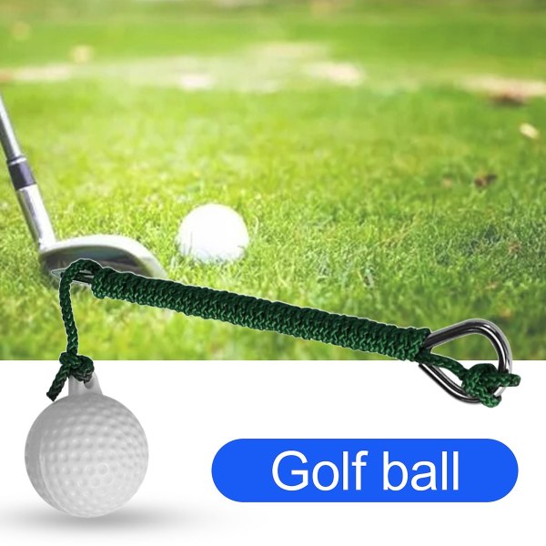 Kaesi Practice Rope Ball Stabil Bra Hjälpare Plast Golf Rope Driving Ball För träning Green