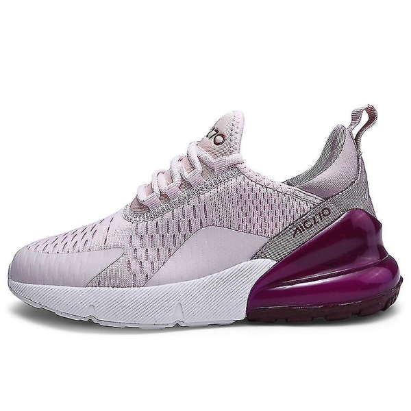 Mens Air Sports Running Shoes Breathable Sneakers Universal All Year Women Shoes Max 270 Purple 37 Purple 37